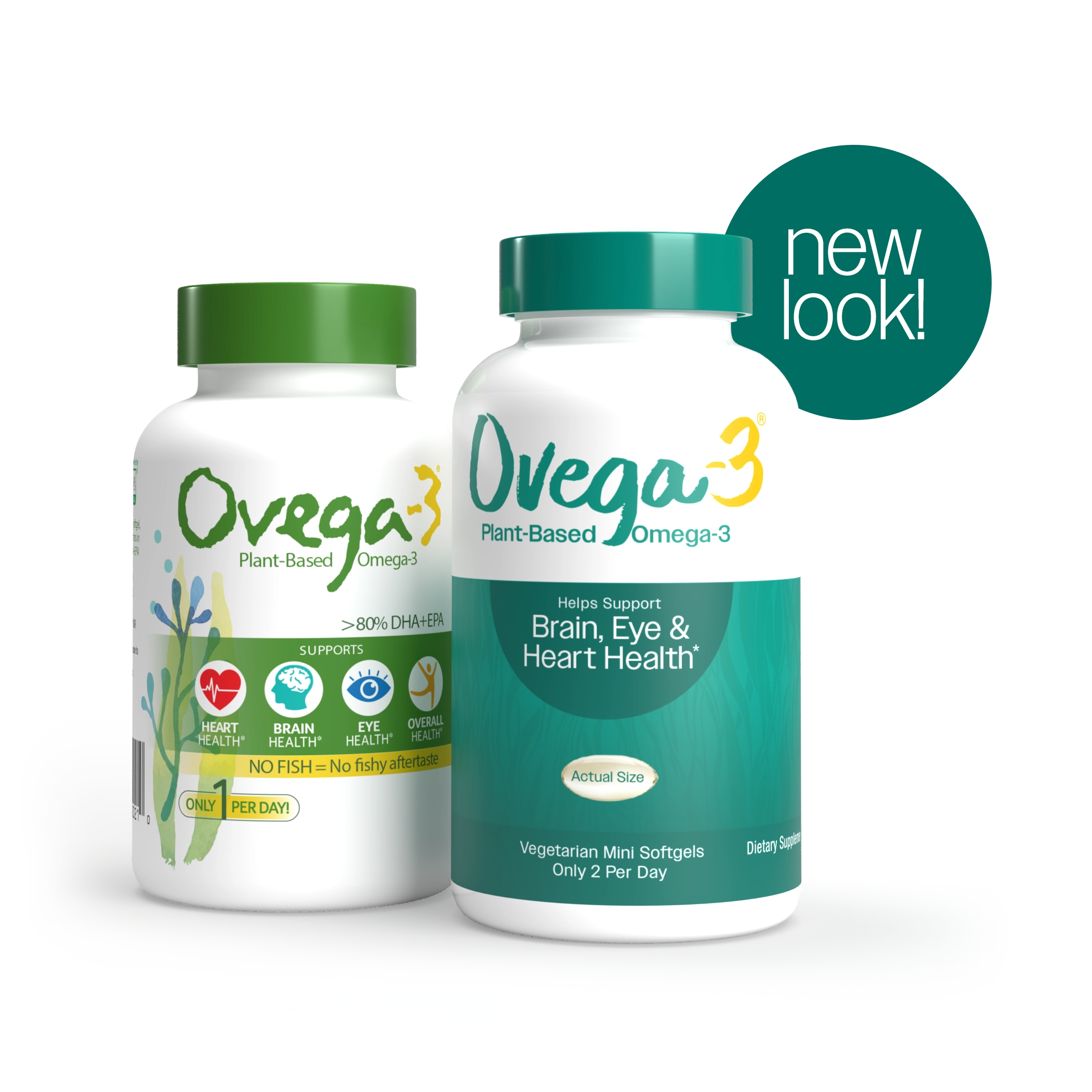 Omega 3 Supplement Vegan Heart Health Dietary Supplement Ovega