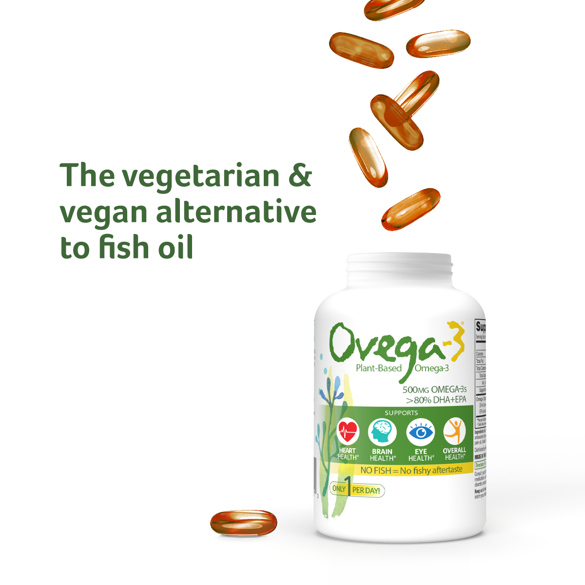 the vegetarian and vegan alternative to fish oil