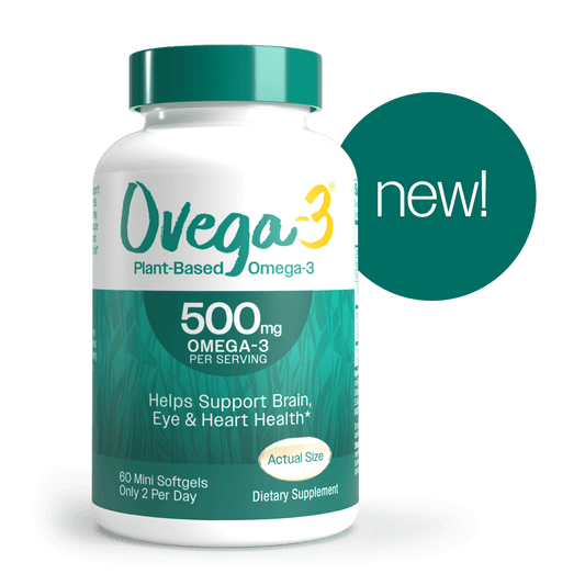 Ovega-3® 500mg Plant-Based Omega-3